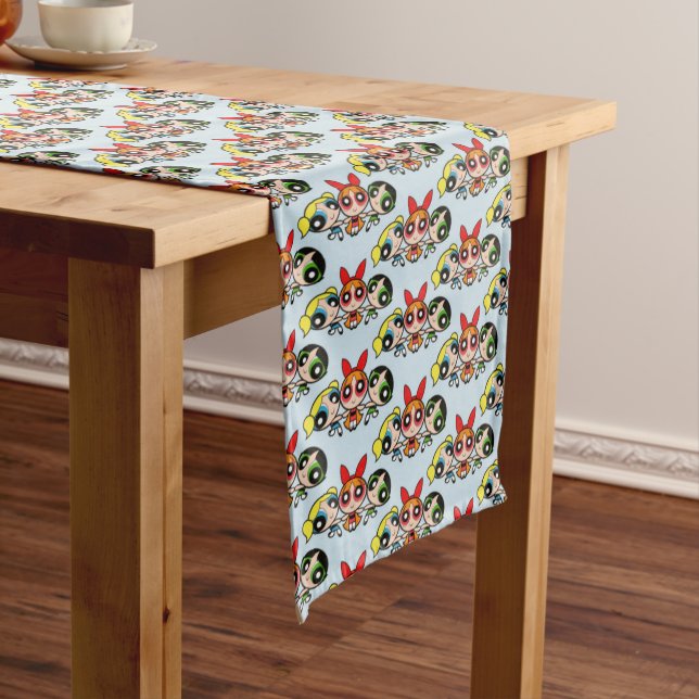 Caminho De Mesa Grande powerpuff girls Long Table Runner (No Local)