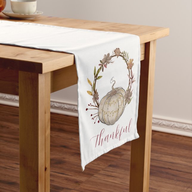 Caminho De Mesa Grande Rustic Pumpkin Thankful Mesa Runner (No Local)