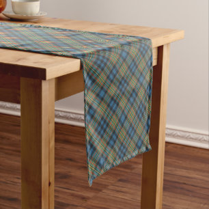 Caminho De Mesa Grande Tartan Antigo do Clã MacLellan