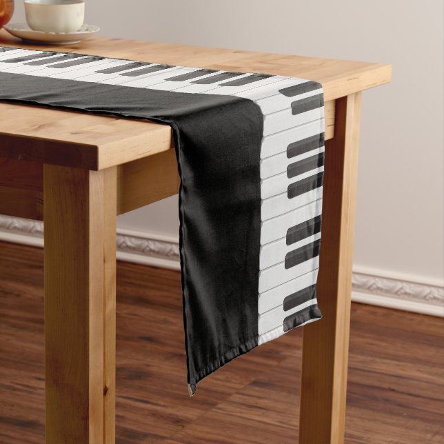 Caminho De Mesa Grande Teclado Piano (No Local)