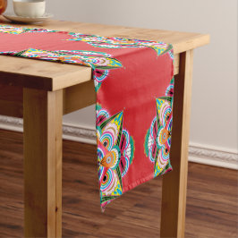 Caminho De Mesa Grande Tiger Dragon Mandala Mesa Runner (3 Tamanhos)