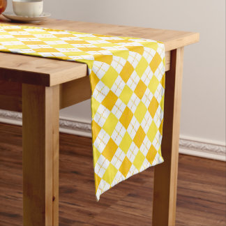Caminho De Mesa Grande Toalha de mesa com padrão xadrez