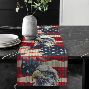 Caminho De Mesa Grande Toalheiro de Mesa Águia Glória para 4 de Julho