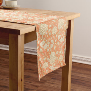 Caminho De Mesa Grande Tulipa Selvagem Padrão Floral Vintage de William M
