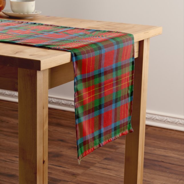 Caminho De Mesa Grande Xadrez Escocesa Clan Sturrock Tartan (No Local)
