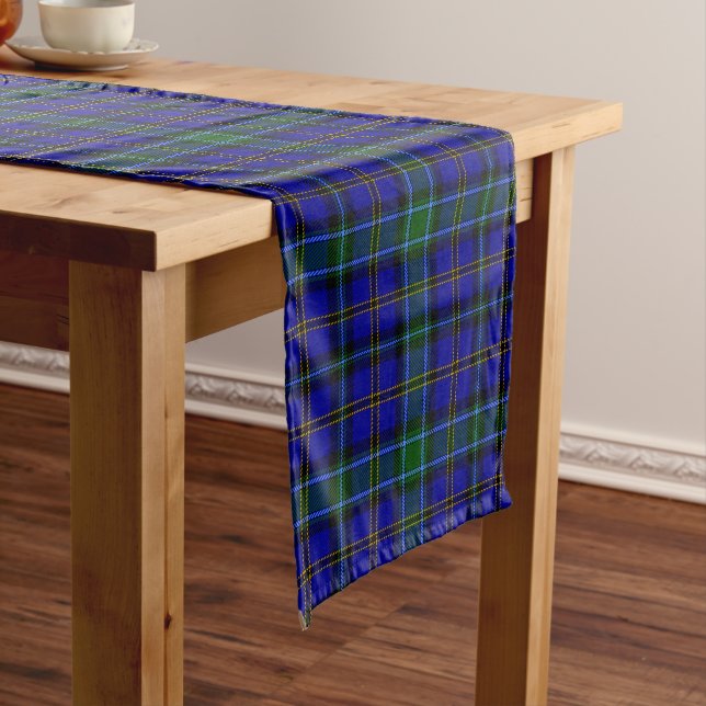 Caminho De Mesa Grande Xadrez Escocesa Clan Weir Tartan (No Local)