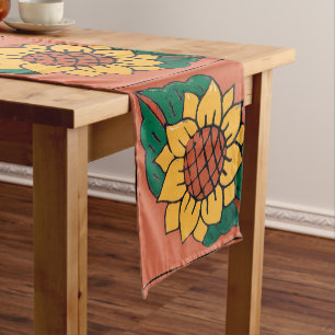 Caminho De Mesa Médio Abstrato Formas, Estilo Matisse, adicionar texto,