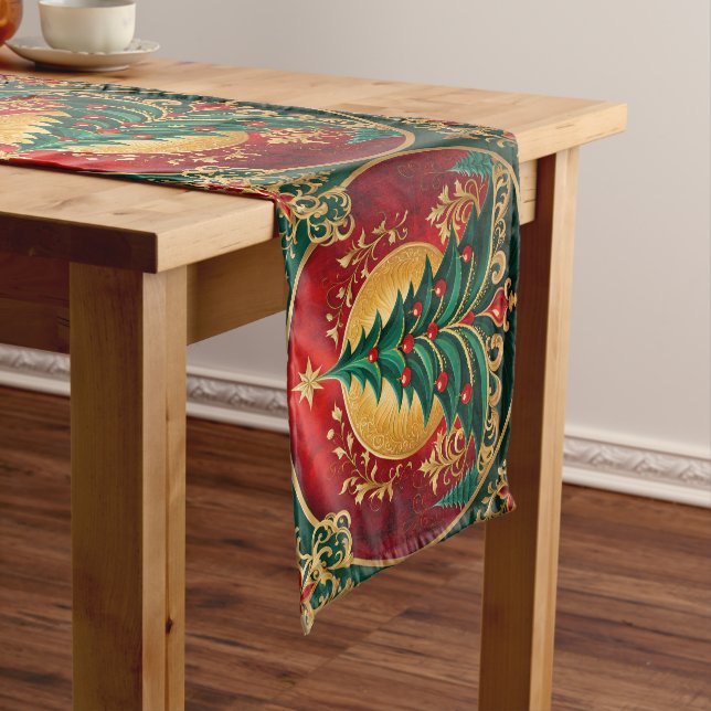 Caminho De Mesa Médio Árvore natalícia Mesa (No Local)