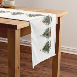 Caminho De Mesa Médio Árvores de Natal Bem Tradicionais