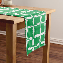 Caminho De Mesa Médio Bambu Preppy – Coordenada Costa Verde