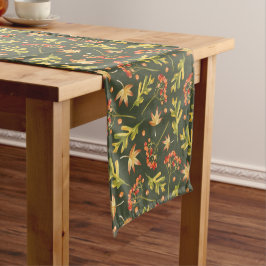 Caminho De Mesa Médio Belas folhas de cores de outono