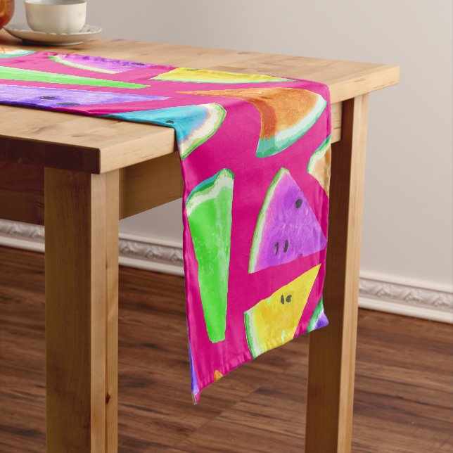 Caminho De Mesa Médio Criação de Padrão de Melancia 9 (No Local)