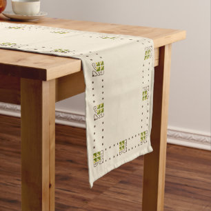 Caminho De Mesa Médio Design adoptivo do Checkerberry de Helen