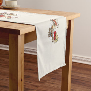 Caminho De Mesa Médio É sobre a torta