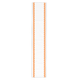 Caminho De Mesa Médio Fatia de Laranja Cítrica de Verão Elegante Bordadu