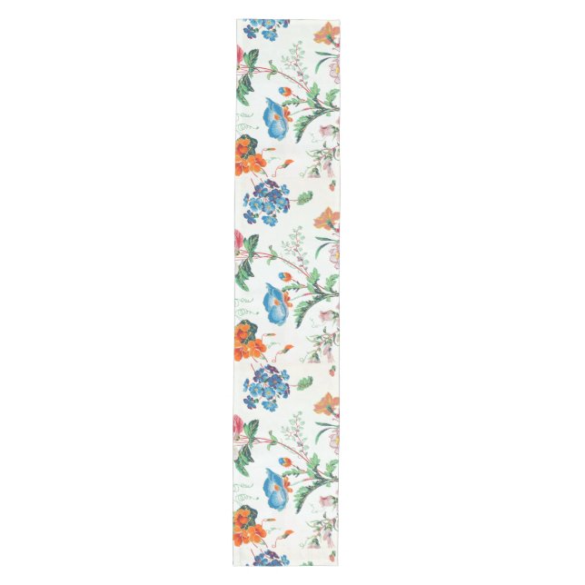 Caminho De Mesa Médio France 1830 Floral Antique Wallpaper (Frente)