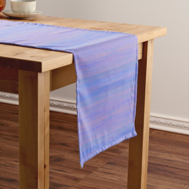 Caminho De Mesa Médio HAMbyWG Mesa Runner - Hydrangea Wash (No Local)