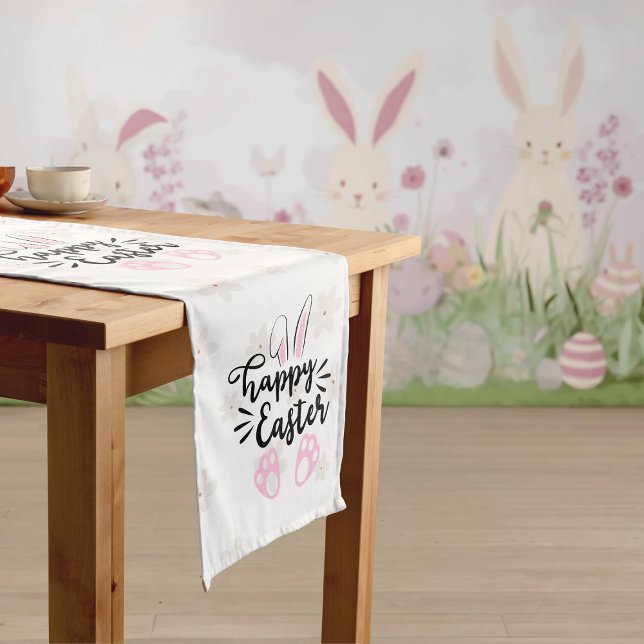 Caminho De Mesa Médio Happy Easter Table Runner (Criador carregado)