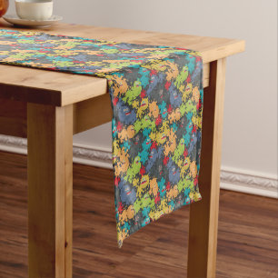 Caminho De Mesa Médio Monstros engraçados fofos