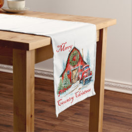 Caminho De Mesa Médio Natal no Campo