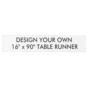 Caminho De Mesa Médio O costume personalizou o meio 16" x 90" corredor