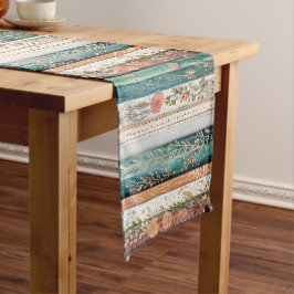 Caminho De Mesa Médio padrões mistos shabby chic