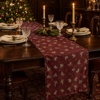 Caminho De Mesa Médio Passeio de Mesa Botânico de Natal Borgonha