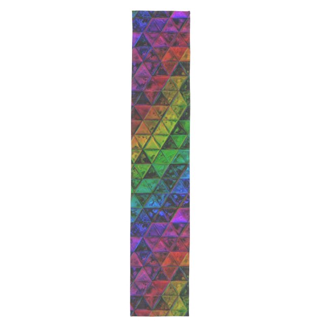 Caminho De Mesa Médio Pride Glass (Frente)