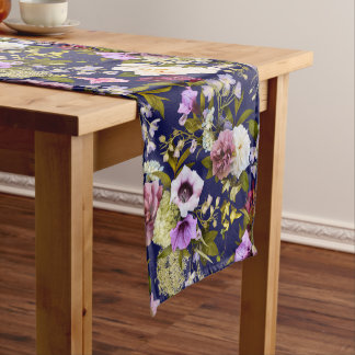 Caminho De Mesa Médio Sua Alteza Real Marinho Mesa Azul