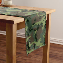 Caminho De Mesa Médio Teste padrão verde de Camo Brown da camuflagem