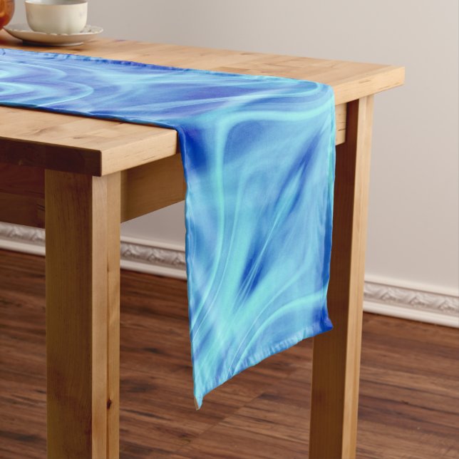 Caminho De Mesa Médio Uma Névoa Azul Mística (No Local)
