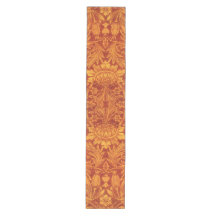 Vermelho Floral e Amarelo Dourado Projeto Wm Morri