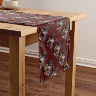 Caminho De Mesa Médio Vinho das uvas n