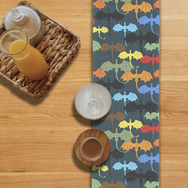 Caminho De Mesa Médio Voo Azul da Asa do Dragão Fantasia (Criador carregado)