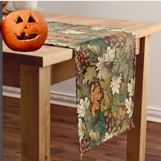 Caminho De Mesa Médio William Morris Autumn Leaves (William Morris Autumn Leaves table runner)