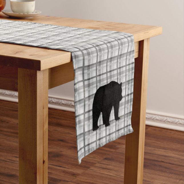 Caminho De Mesa Médio Xadrez e Urso da Cinza em Execução da mesa (No Local)
