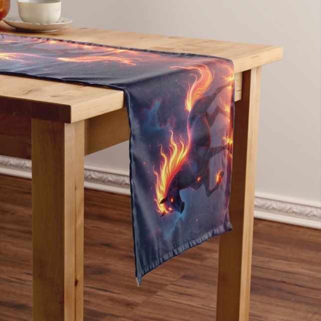 Caminho De Mesa Pequeno „2026 – Das Jahr des Feuerpferds“ (No Local)