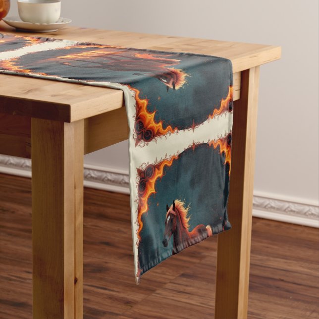 Caminho De Mesa Pequeno „2026 – Das Jahr des Feuerpferds“8 (No Local)