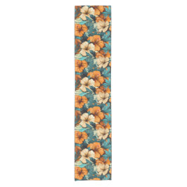 Caminho De Mesa Pequeno 24 Padrão floral