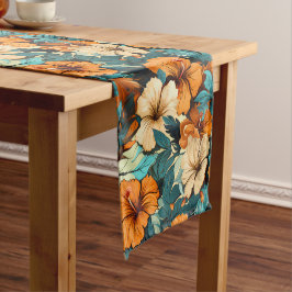 Caminho De Mesa Pequeno 24 Padrão floral
