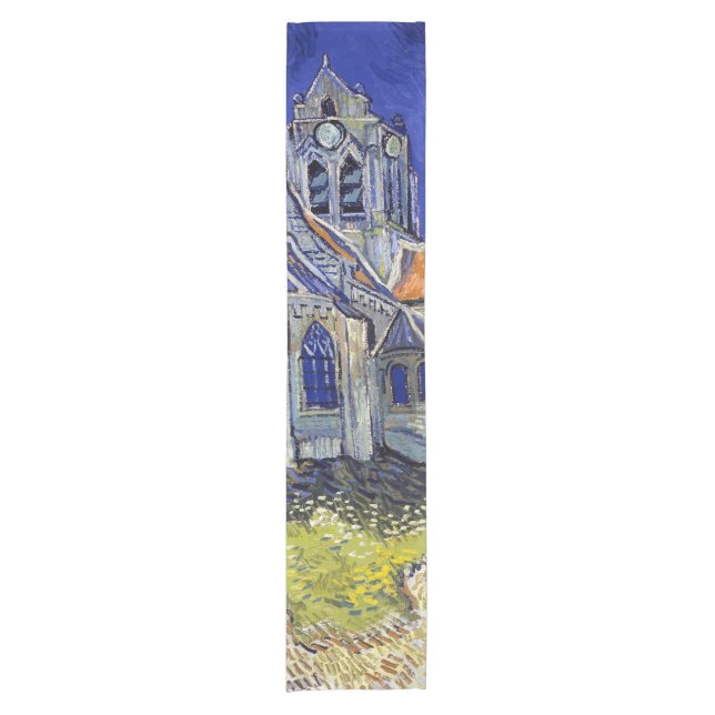 Caminho De Mesa Pequeno A Igreja em Auvers, Van Gogh (Frente)