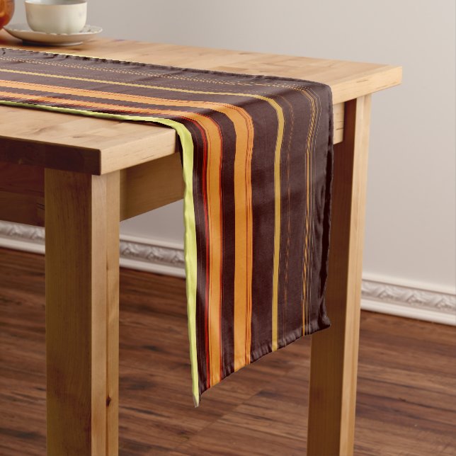 Caminho De Mesa Pequeno Abstract Symphony in Blue 4 (Negative Effect) (No Local)