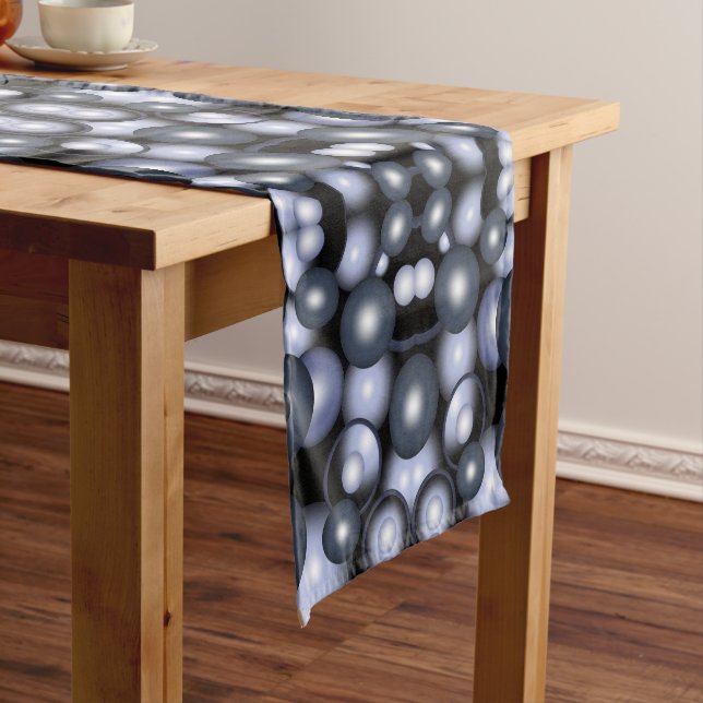 Caminho De Mesa Pequeno Abstrato de Arte Orbital do Círculo Concentrado Gl (No Local)