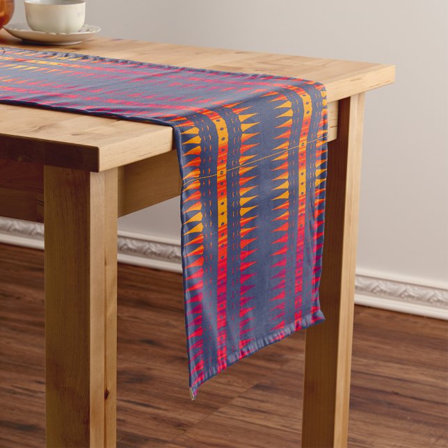 Caminho De Mesa Pequeno African Geometric Print (Criador carregado)