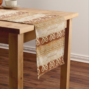 Caminho De Mesa Pequeno Africano étnico Adinkra Simbols