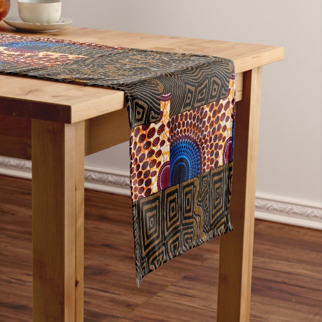 Caminho De Mesa Pequeno Afro Bohemian (No Local)
