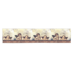 Caminho De Mesa Pequeno ANGELS / Cherubs alados,Nuvens Raffaello Sanzio