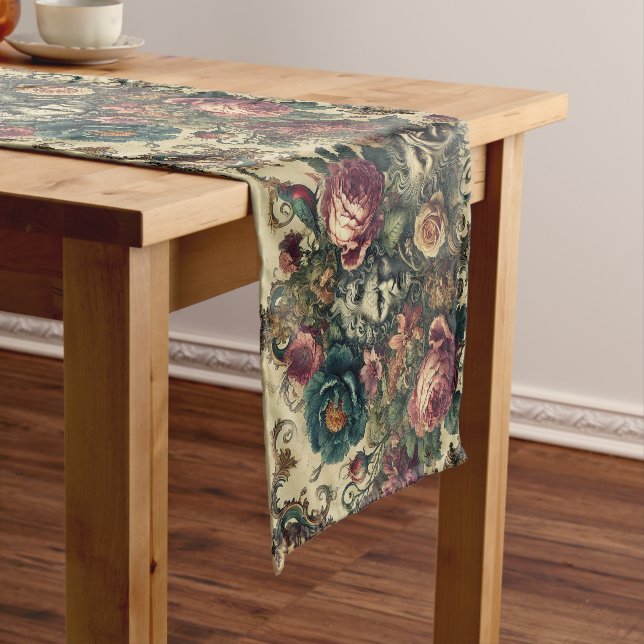 Caminho De Mesa Pequeno Arcana Atelier - Barroco Gótico (No Local)