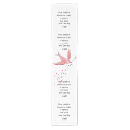 Caminho De Mesa Pequeno Aristotle Spring Quote Decor For Home 