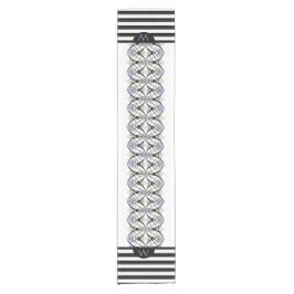 Caminho De Mesa Pequeno Art Nouveau Prateleiras de Pastel, Lírios e Estirp